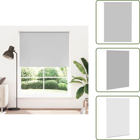 Verdunkelungsrollo Verdunklungsrollo 140 x 230 cm grau - Verdunkelungsrollo - Rollo - Fensterrollo - Raffstore - Gardine (1/5)