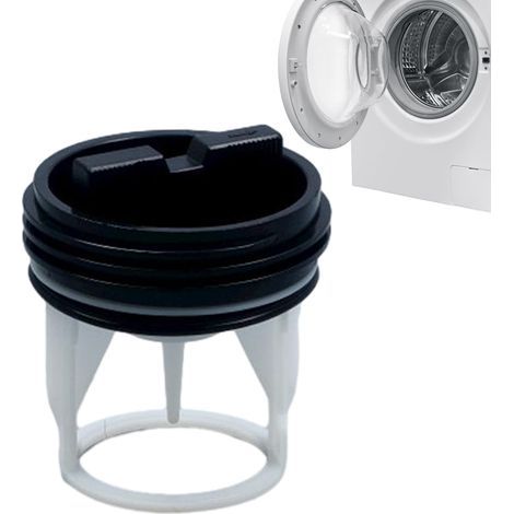Bouchon de Sortie de vidange de Machine à Laver, Couvercle de Pompe de Drainage de laveuse, Couvercle de Joint de Pompe de Drainage de Machine à Laver, Pièce de Rechange pour Machines à (1/5)