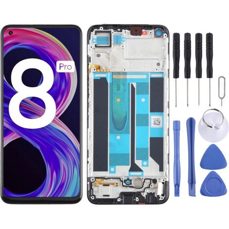 Touchscreen LCD compatible with OPPO Realme 8 Pro (with original frame and LCD screen) (1/4)