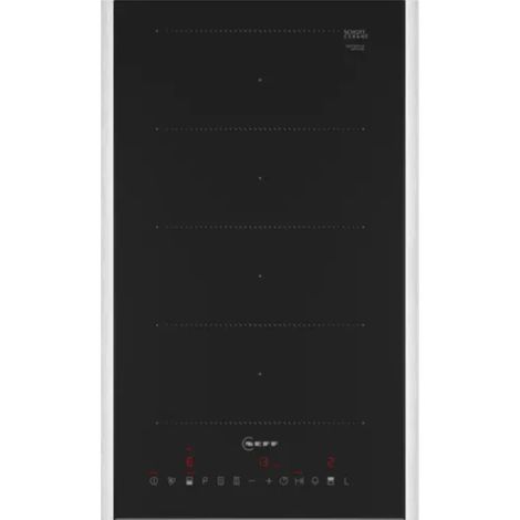 Neff N 70. Colore del prodotto: Nero, Acciaio inox, Posizionamento dell'apparecchio: Da incasso, Dimensione della larghezza del piano cottura: 30 cm. Tipo di controllo:... - Neff T63TDX1L0 - T63TDX1L0 (1/8)