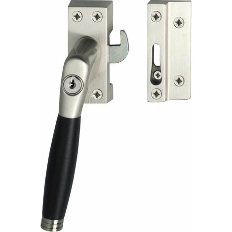 Fermeture de fenêtre Ton 222 Nickel gauche verrouillable mat - 0019.661651B
