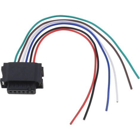 Pre-wired 6-pin car radar sensor connector 872-665-001 Compatible with Mercedes-Benz W205 CS Class Parking Sensor Harness Connector 15cm (1/5)