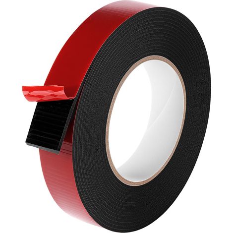 Ruban Double Face Extra Fort 25mm x 10M, Épaisseur 2 mm, Ruban de Montage Imperméable pour Bandes LED, Voiture, Décoration de Maison/Bureau (1/5)