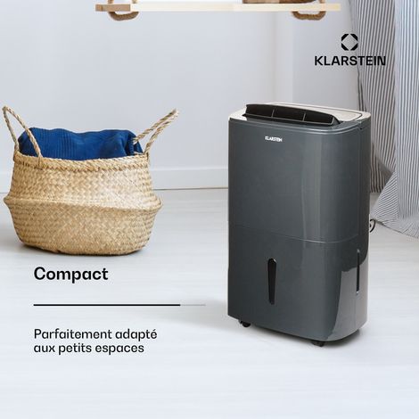 DryFy20 Déshumidificateur d´air 420 W 20 l/j 230 m³/h 40-50 m² DrySelect 45 dB antharcite — vue 3