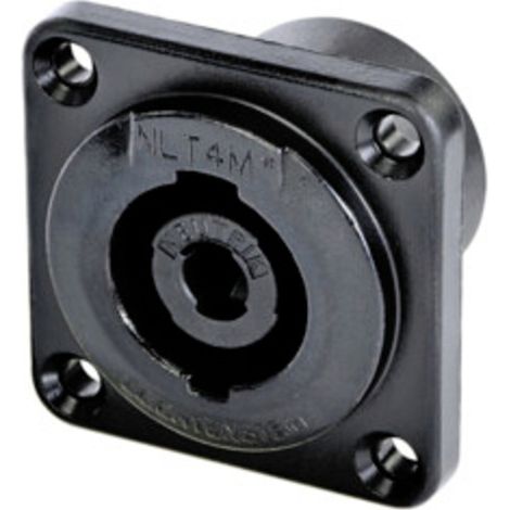 Neutrik NLT4MPXX-BAG Lautsprecher-Steckverbinder Stecker, gerade Polzahl: 4 Schwarz 1 St.