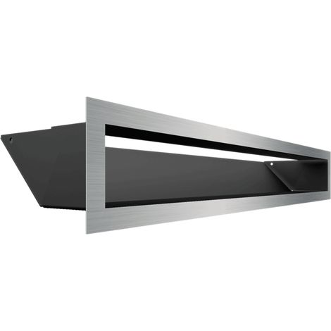 Lüftungsgitter LUFT 9x60 Edelstahl Slim (1/5)