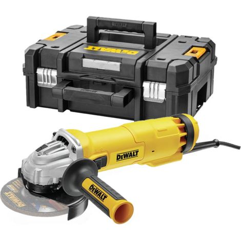 Dewalt – Meuleuse d'angle 1200W DWE4217KT – Disque 125mm – Système anti-redémarrage – Pour béton armé – Coffret TStak (1/10)