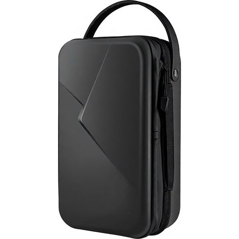 Étui de transport rigide et étanche pour caméra d'action TELESIN, sac de protection extensible de grande capacité avec sangles, compatible avec GoPro Hero 5/6/7/8 Black, DJI Osmo Action (1/5)