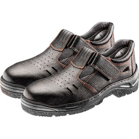 Sicherheitssandalen S1 SRA, Leder 39