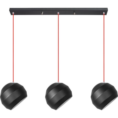 LAMPADA A SOSPENSIONE APP383-3CPR TRIPLOR 3-PUNTI LUCE E27 25X70X20,5CM REGOLABILE