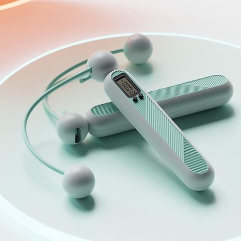 Corde à sauter sans fil avec compteur intelligent pour l'entraînement physique (1/2)