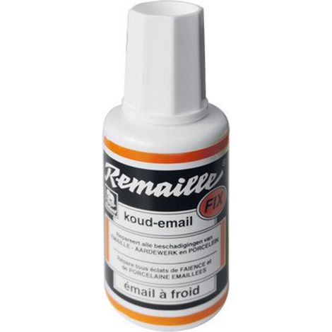 Go by Van Marcke peinture de réparation émail 20 ml blanc (1/3)