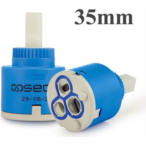 YMYNY Cartouche de robinet en céramique Sedal 35 mm pour remplacement de robinets à une main (1/5)