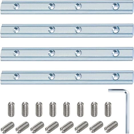 Aluminum Profile Straight Line Connector 20X20 Joint Support for Aluminum Extrusion Profile Series for Aluminum Extrusion Profile Series (1/5)