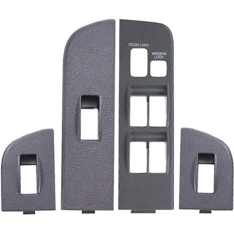 Bedienfeld für den Fensterheber links, grau, für Toyota Land Cruiser FJ70 LC70 LC76 LC78 LC79 (1990–2007), 4-türig, Linkslenker (1/5)