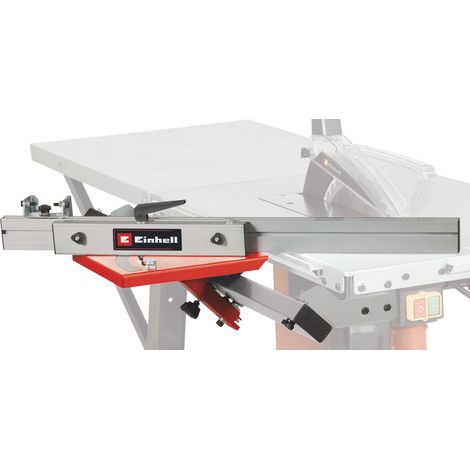 Original Einhell Schiebeschlitten für Tischkreissägen (45-90° Winkelschnitte, Endstopp, passend für Einhell Tischkreissägen TC-TS 315 U, TE-TS 315 U und TE-TS 315 UD) (1/4)