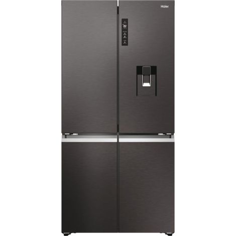 Haier – Réfrigérateur américain 422L – 2 portes – Congélateur bas – Classe E – Distributeur d'eau – HCR79F19EHMD (1/8)