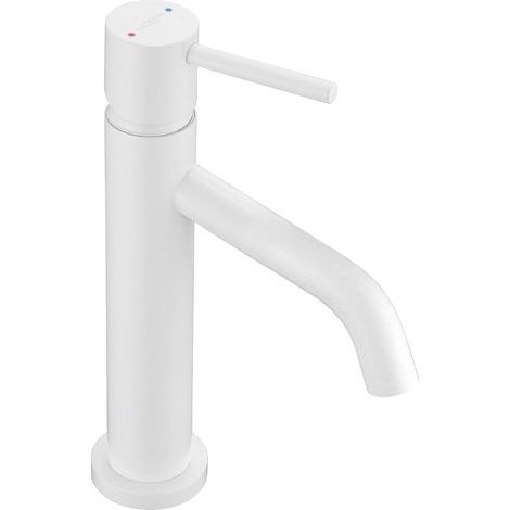 Mexen Rumba rubinetto per lavabo, bianco - 73500-20 (1/2)