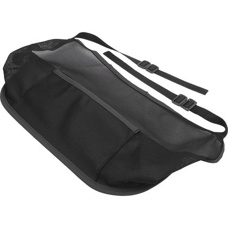 Universelles Auto-Netztaschenhalter für die Sitzzwischenräume, Aufbewahrungstasche aus Netzgewebe, Organizer, Hundegitter, 260 x 405 mm, Schwarz (1/5)