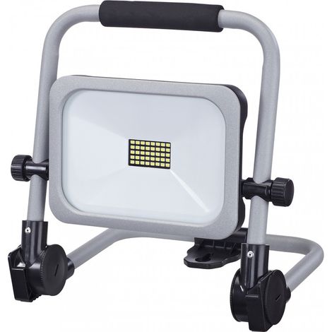 plata brillante IP54 batería proyector 20W con el portador (1/3)
