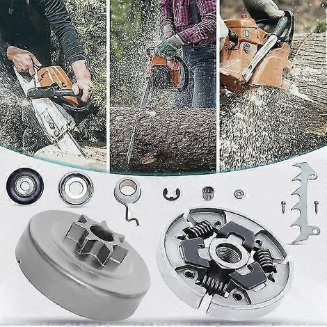 Kit de pignon de tambour d'embrayage à vitesses variables compatible avec les chaînes STIHL 017 018 MS230 023 MS250 025 MS210 021 026 - ÉCONOMISEZ AVEC - (1/4)