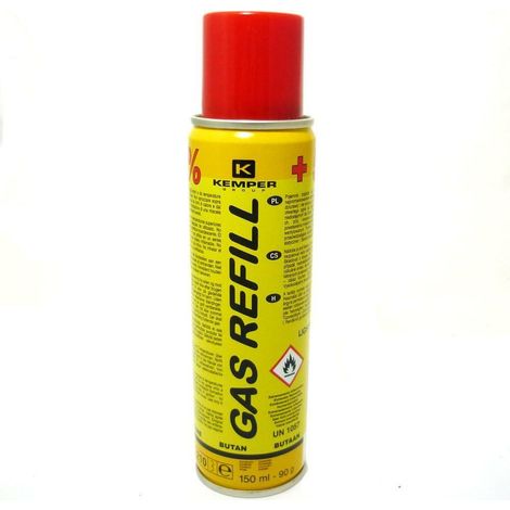 Recarga de gas/mechero de butano 150 ml - Outifrance