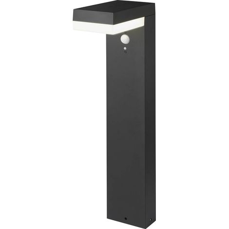 Sygonix SY-4715528 Lampada solare da terra per esterno con rilevatore di movimento SMD LED 6 W Nero (1/5)