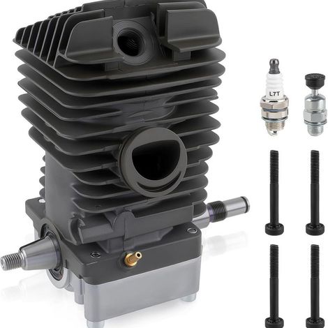 Kit cylindre complet 49mm, vilebrequin, kit piston compatible Stihl MS390, 1127 020 1216