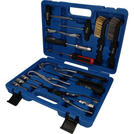 Hazet Brilliant Tools Universal-Bremstrommel und Bremsscheiben-Werkzeug-Satz, 15-tlg.