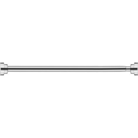 Tringle à Rideau de Douche Sans Perçage, Barre de Douche Télescopique, Barre de Traction de Rideau de Douche en Acier Inoxydable pour Balcon/Chambre/Salle de Bain (Barre 55-85cm) (1/4)