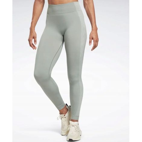 Leggings deportivos largos verdes para mujer Reebok S 0A8C3C (1/4)