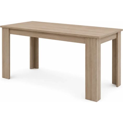 Tavolo Allungabile 140-190 cm in Legno Olmo Moderno da Pranzo (1/4)