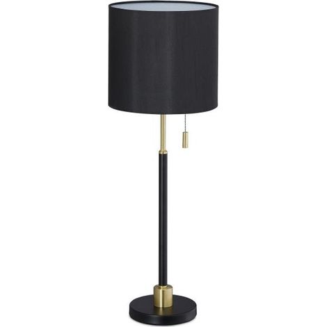 Lampada da tavolo con interruttore a tirante