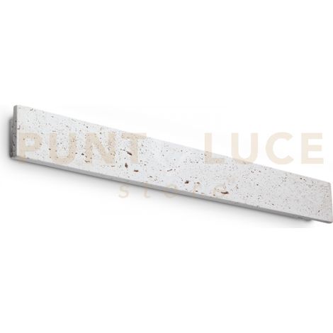 Ideal Lux applique moderna Zig Zag 1 luce LED integrato cemento policarbonato