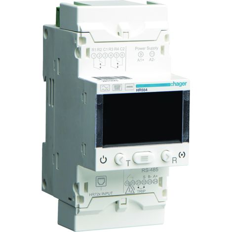 Relais différentiel 0,03A à 3A type B 4 canaux - HAGER HR554