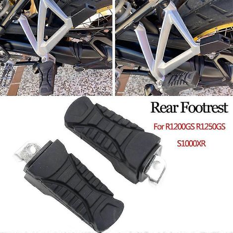 Soziusfußraste hinten für BMW R1200GS, R1250GS Adventure, GS, R1200, R1250 (2014–2023), S1000XR, Aluminium-Fußrastenhalterung