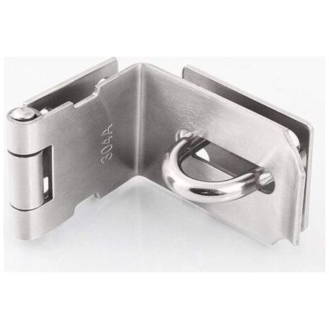 Boucles de loquet de porte à angle droit en acier inoxydable à 90 degrés,verrou coulissant,cadenas à cadenas lourd, loquet de porte à angle droit à 90 degrés, verrou de porte haute sécurité. (1/5)