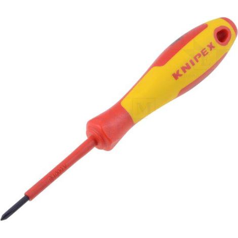 KNIPEX - Tournevis isole cruciforme PH0