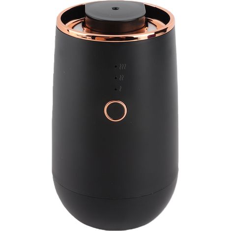 Diffuseur d'arômes pour voiture, compact et polyvalent, diffuseur d'huiles essentielles de bureau, désodorisant pour véhicule et maison, noir (1/5)