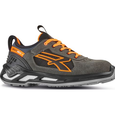 U-Power SCARPE ANTINFORTUNISTICA BASSE S1P SRC ESD RYDER Col. Antracite Mis. 44