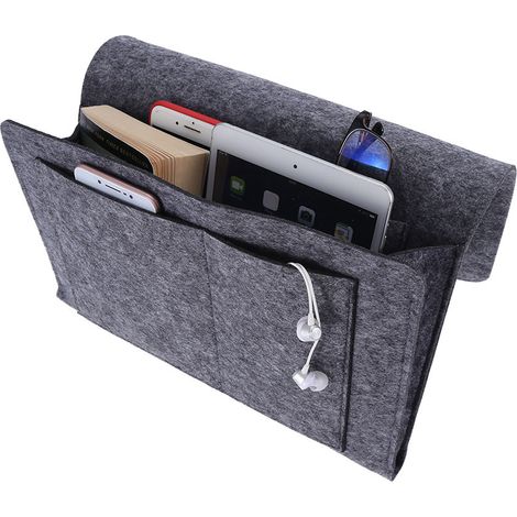 Poche de rangement suspendue pour télécommande et accoudoir de canapé, organisateur de salon (1/5)