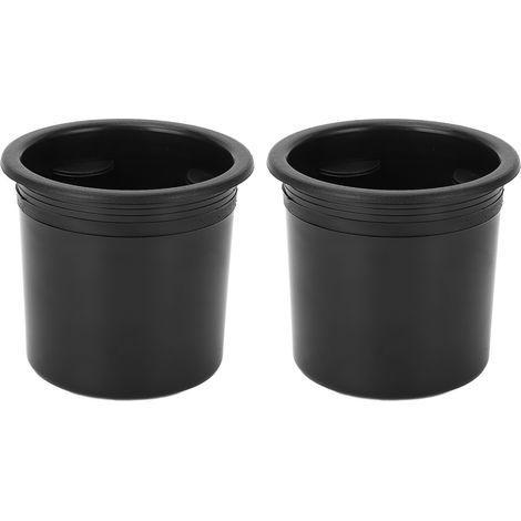 Ortviai Support de Gobelet pour Camping-Car, Bateau et Voiture – 2 Pièces en Plastique Robuste, Antidérapant et Anti-renversement