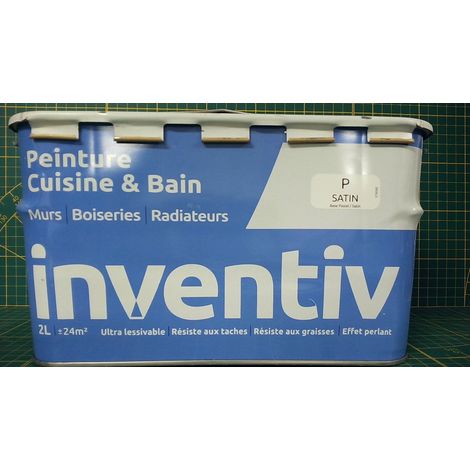 Peinture Cuisine & Bain INVENTIV BASE PASTEL Satin 2L