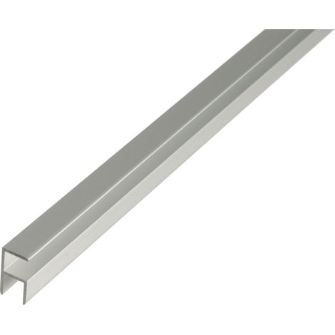 Alberts Eckprofil Aluminium eloxiert 8,9 x 20 x 1,5 mm x 2 m selbstklemmend Eckprofil (1/2)
