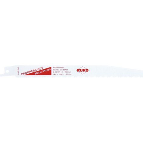 Lames de scies sabres 8943 acier bimétal (1/5)