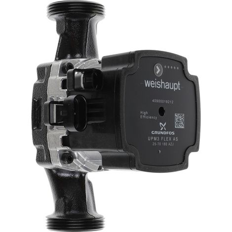 Umwälzpumpe UPM3 Flex AS 25-70 180 (Grundfos) ohne Verschraubungen, 180 mm - 601889 von Weishaupt