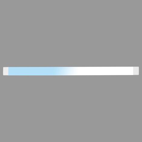 Luminaire linéaire CCT Telefunken, 122 cm, 45 W, 5000 lm, blanc