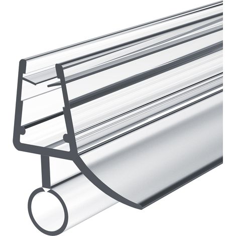 Heilmetz joint de remplacement déflecteur d'eau joint de douche anti-surge cabine de douche salle de bain 4-6mm verre 1000mm (1/5)