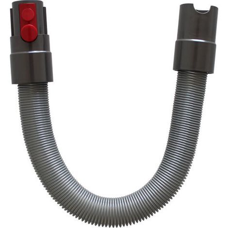 Tuyau d'extension d'aspirateur flexible et extensible compatible V7 V8 V10, tuyau d'extension d'aspirateur, accessoire de remplacement gris, une pièce (1/5)
