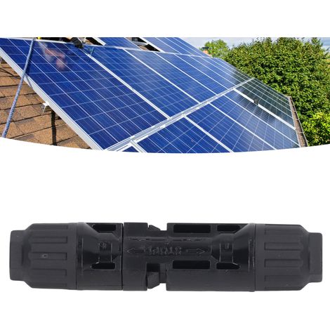 10 Sets/Verkauf von 30 A und 1000 V flammhemmenden Steckern und Buchsen für Photovoltaikmodule und Solarpaneele. (1/5)
